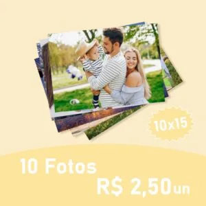 Pacote 10 Fotos - 10x15
